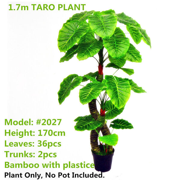 Indoor Outdoor Decorative Artificial Tree 1.7m Taro Plant #2027