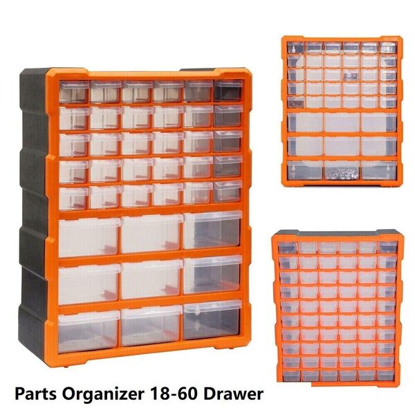 Tool Storage Bolt Nut Screw Toy Small Parts Organizer Drawer Cabinet Divider Bin