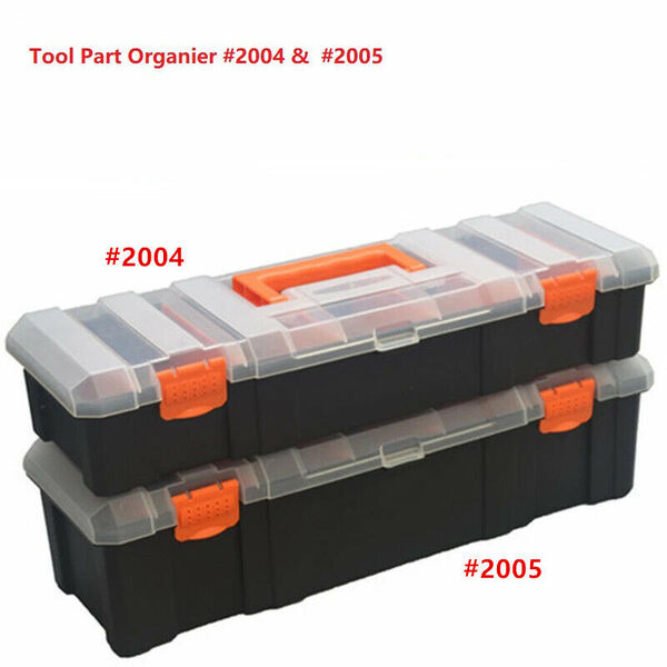 Plastic Screw Nail Nut Fastener Lego Parts Organizer Storage Carry Case Tool Box