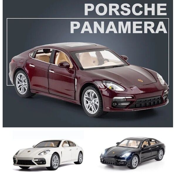 1:24 Alloy Porsche Panamera Sport Car Model Sound Light Collection Model Toy