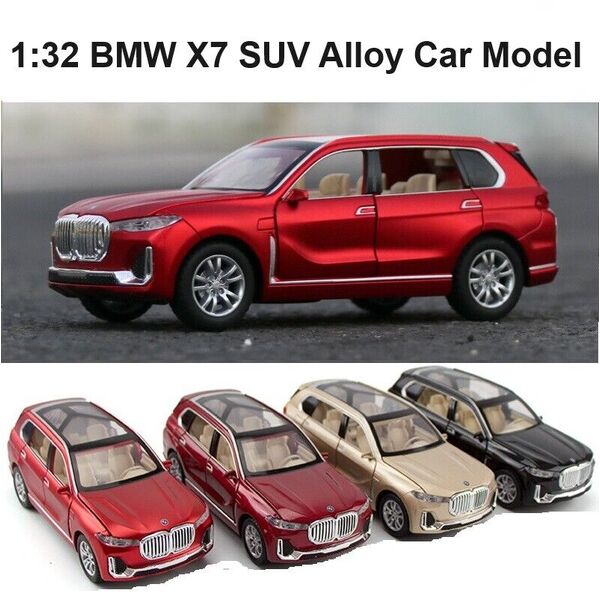 1:32 Alloy BMW X7 SUV Car Model Sound &amp; Light Collection Car Model Toy