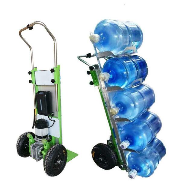 850W Motor Battery Stair Climber Trolley Stair Case Climbing Hand Truck 300kg