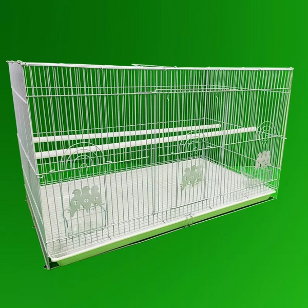 Foldable Stackable Finch budgie Canary Parakeet Quail Flight Bird Cage x 4 Unit