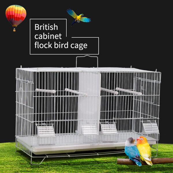 BULK Sale Stackable Removable Divider Bird Breeding Cage x 4 Cage  (60*32*40cm)