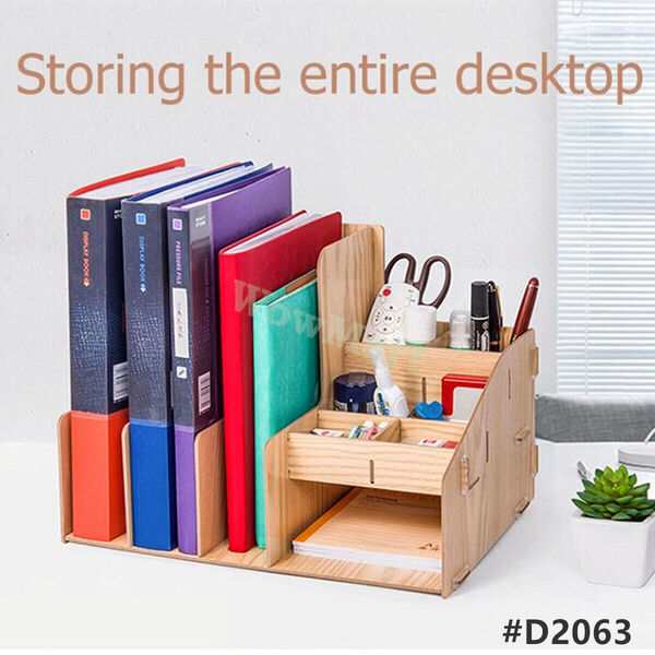 DIY Detachable Office Desktop Stationery File Storage Holder Organizer #D2063