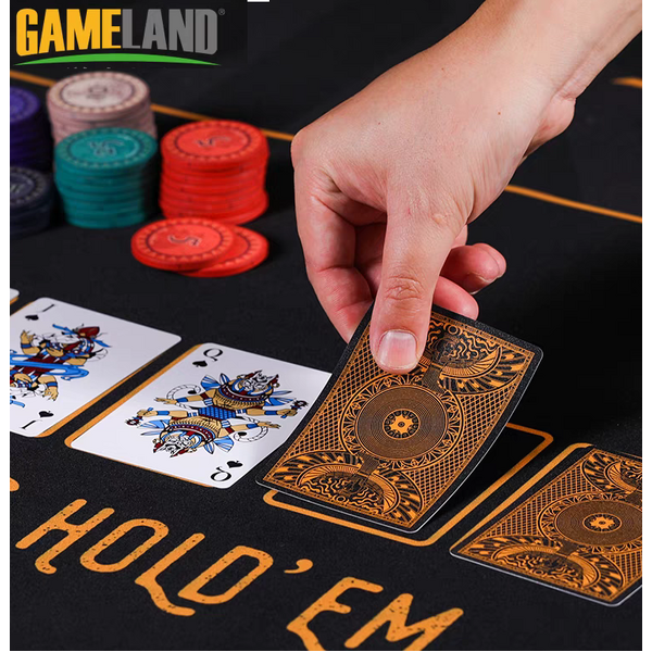 Casino Grade Texas Hold&#39;em PVC Playing Poker Card Jumbo Index Poker Game Card