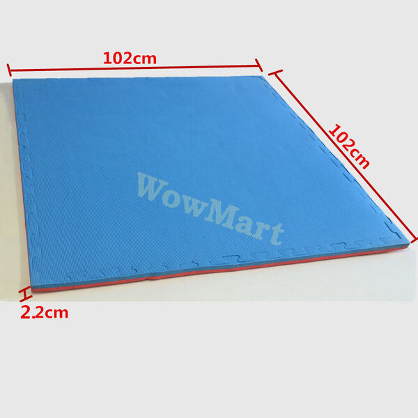 Interlocking Sport Gym Taekwondo Karate EVA Foam Floor Mat Tile 102cm 22mm