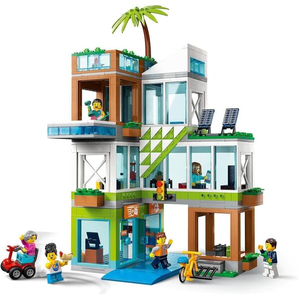 LEGO City #60365 Apartment Building LEGO Building Block Toy 5-7Y