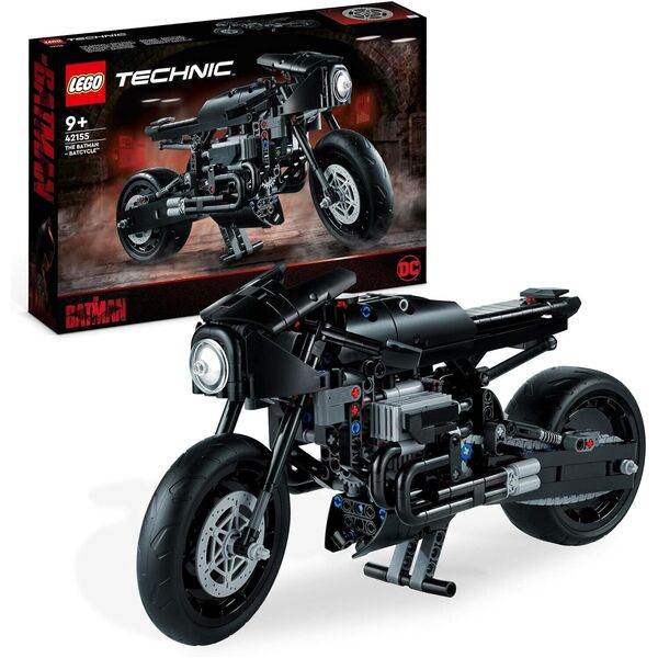 LEGO 42155  Technic THE BATMAN – BATCYCLE™ Batman’s Motorcycle Building Toy Set