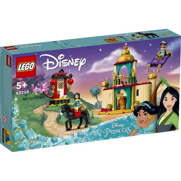 LEGO #43208 Disney Princess Jasmine and Mulan’s Adventure 5Y+ Brand New 176 Pcs