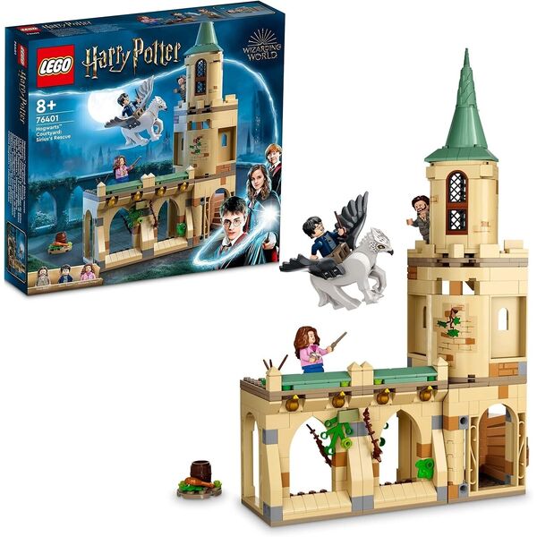 Harry Potter 76401 Hogwarts Courtyard: Sirius’s Rescue Castle New 2 Cards