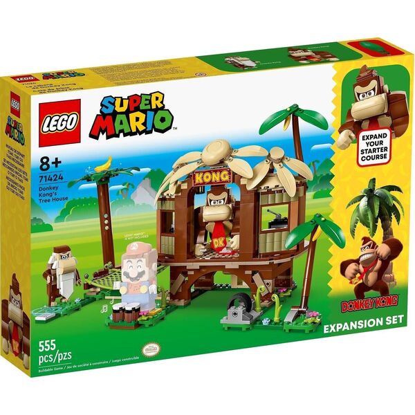 Lego #71424 Super Mario Donkey Kong’s Tree House Expansion Set Lego Building Toy