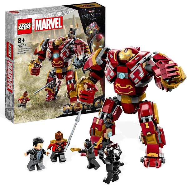 LEGO #76247 Super Heroes Marvel The Hulkbuster: The Battle of Wakanda Brand New