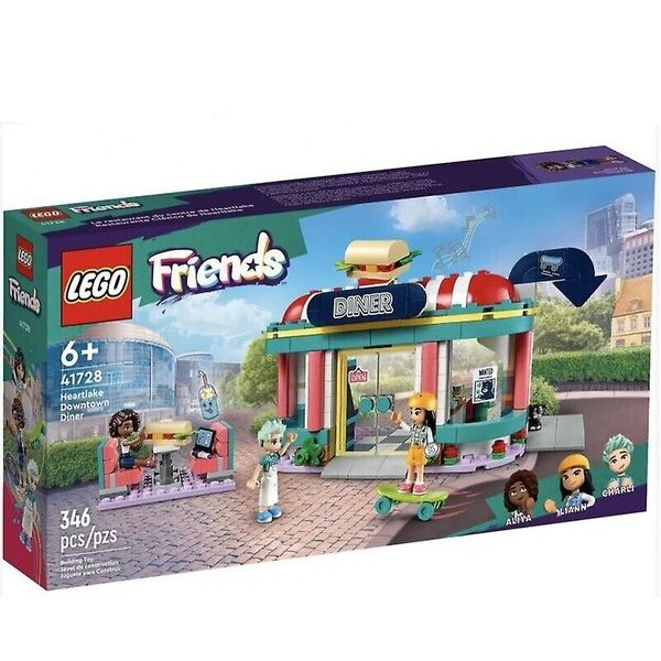 LEGO #41728 Friends Heartlake Downtown Diner LEGO Collection Building Toy 6Y+