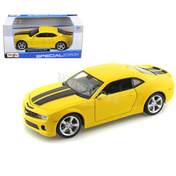 Maisto 1:24 Metal Diecast Car Model 2010 Chevrolet Camaro SS Toy Collection 20cm