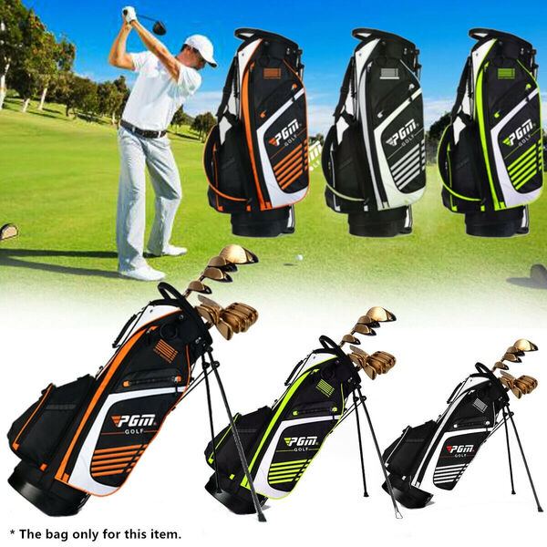 Golf 14 Divider Club Stand Bag Backpack Dual Shoulder Strap Waterproof Carry Bag