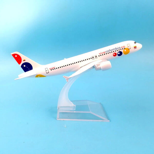 Diecast Metal Alloy Metal Airbus A320 Plane Model Varies Airlines 16cm CitiLink 