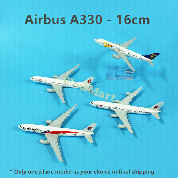 Diecast Alloy Metal Airbus A330 Plane Model Jetstar Varies Airlines 16cm