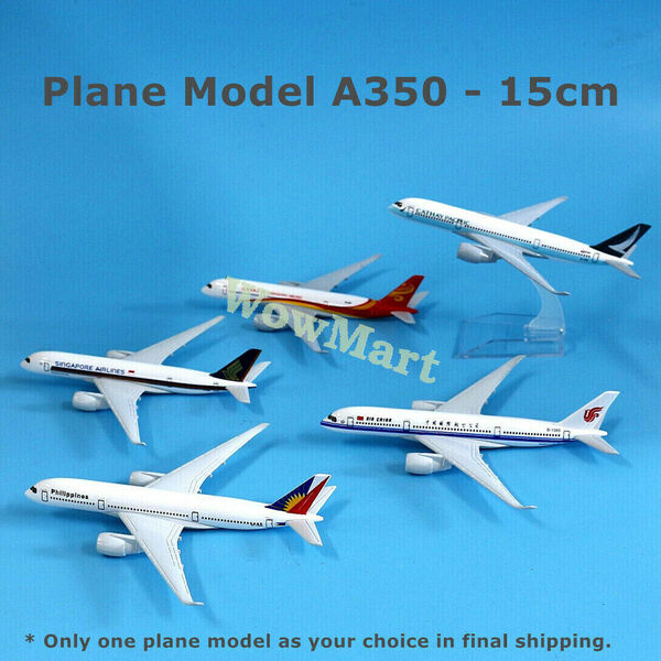 Quality Metal Aluminium 15cm Airbus A350 Aircraft Plane Model Airline Collection