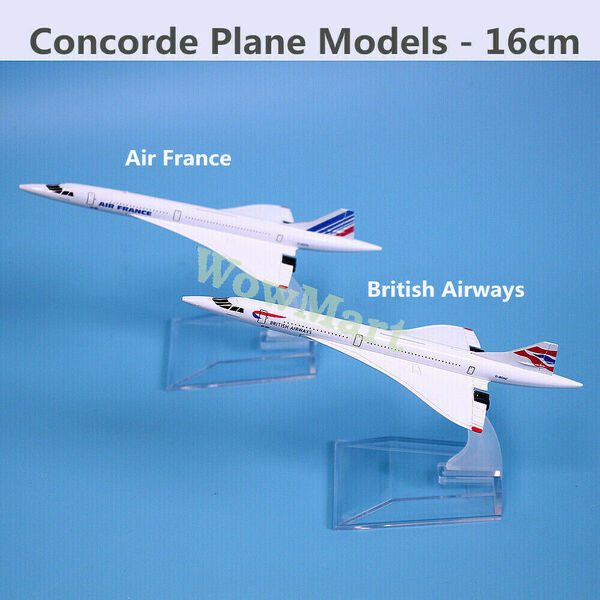 Super Quality Metal 16cm Concorde Plane Model Collection