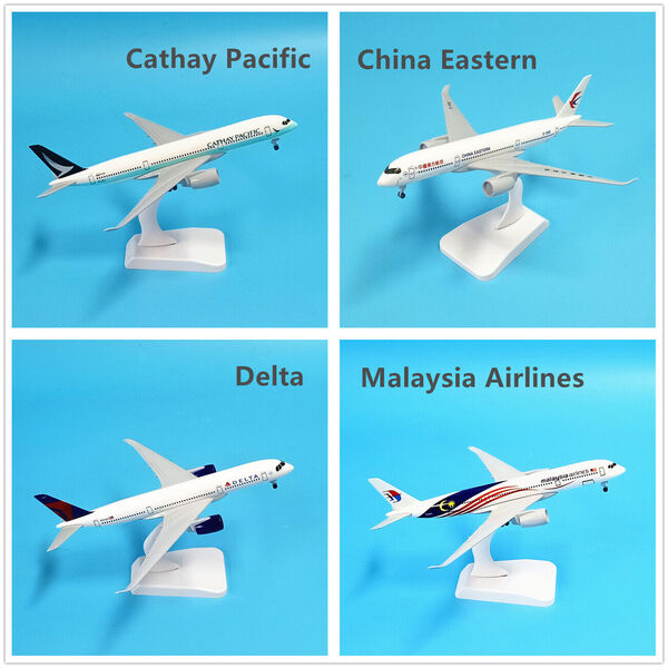 1:350 Quality Alloy Metal Airbus A350 Aircraft Plane Model Airline Collection