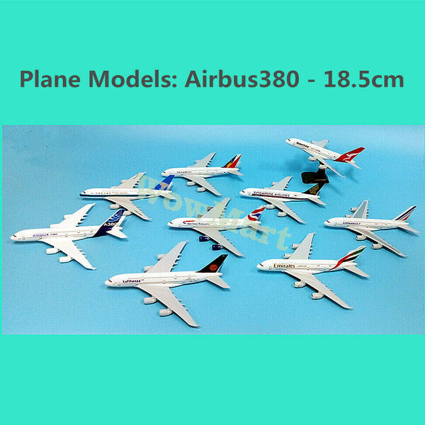 1:400 Quality Alloy Metal Airbus A380 Aircraft Plane Model Qantas Vary Airlines