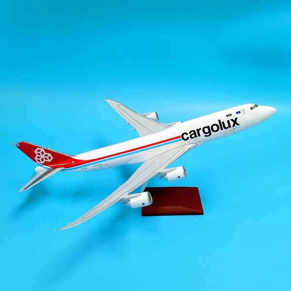 1:160 Cargolux Cargo Airline B747 Plane Model Fiberglass Resin Aircraft Model