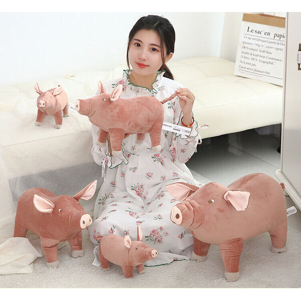 Cuddly Soft Plush Stuffed Animal Pig Doll Toy Cushion Throw Pillow 40-60cm Gift