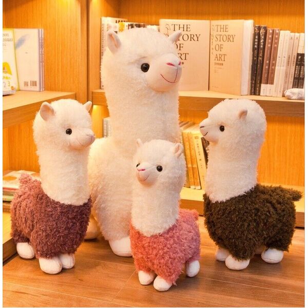 Cuddly Soft Plush Stuffed Animal Llama Doll Cushion Throw Pillow 55-100cm Gift