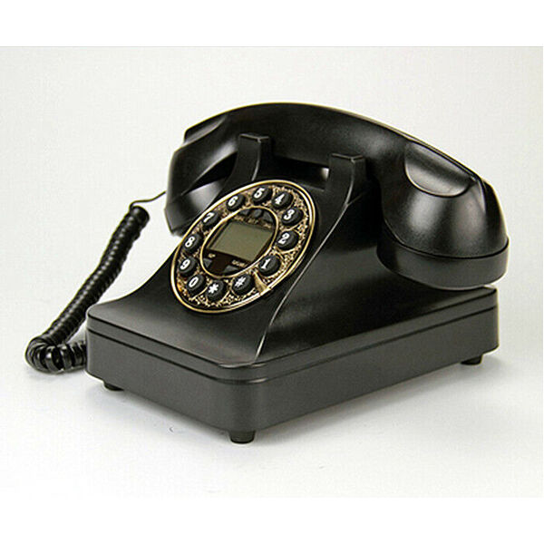 Retro Vintage Antique Landline Cord Telephone Phone Set Home Office Decoration 