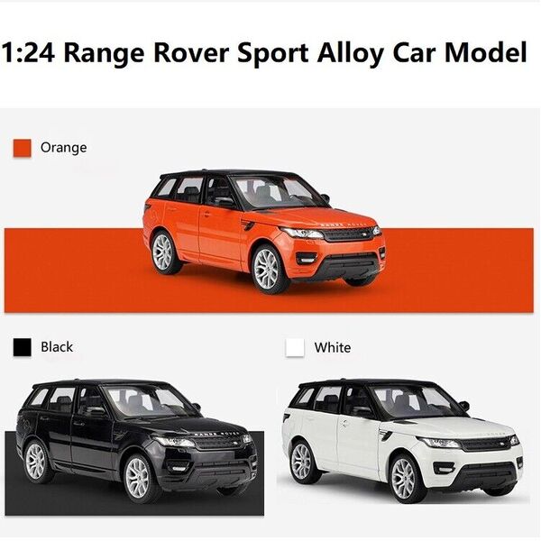 WELLY 1:24 Land Rover Range Rover Sport Car Model Diecast Alloy Model Collection