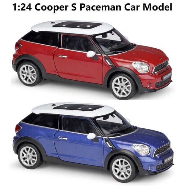 WELLY 1:24 Mini Cooper S Paceman Sport Car Model Diecast Alloy Model Toy Collect