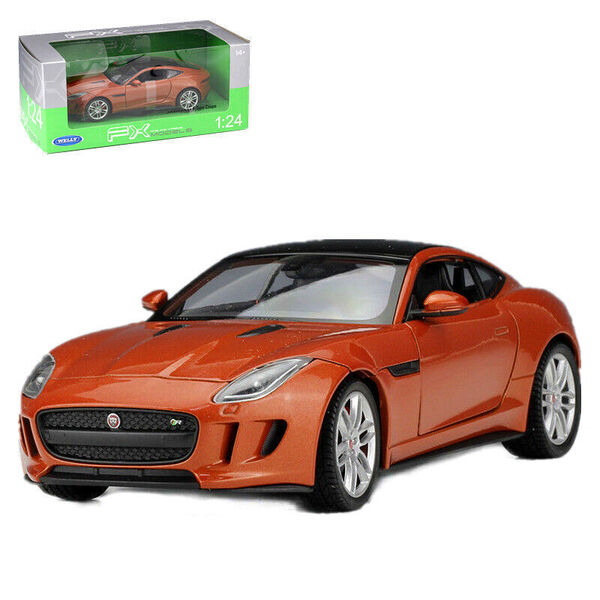 WELLY 1:24 Jaguar F Type Coupe Car Model Diecast Alloy Model Toy Collection