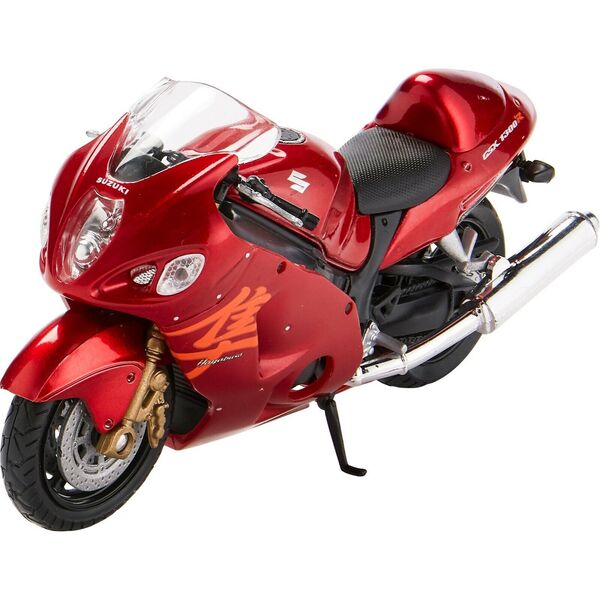 Welly 1:18 SUZUKI Hayabusa 1300R Motorcycle Motorbike Collection Model &amp; Stand