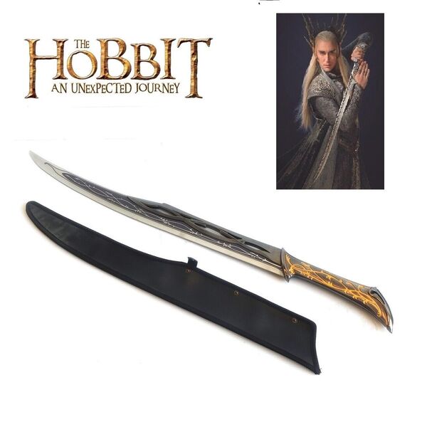 Metal The Hobbit Elven King Thranduil Sword Sheath The Lord of the Rings Collect